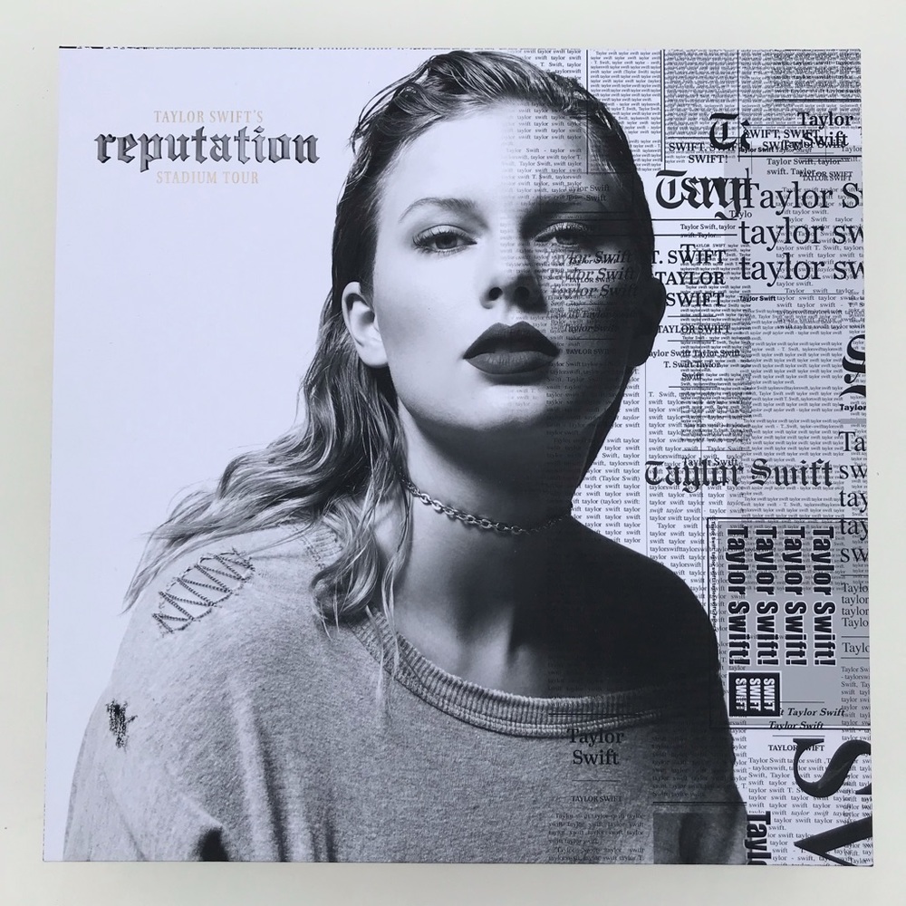 Taylor Swift Reputation album + memorabilia